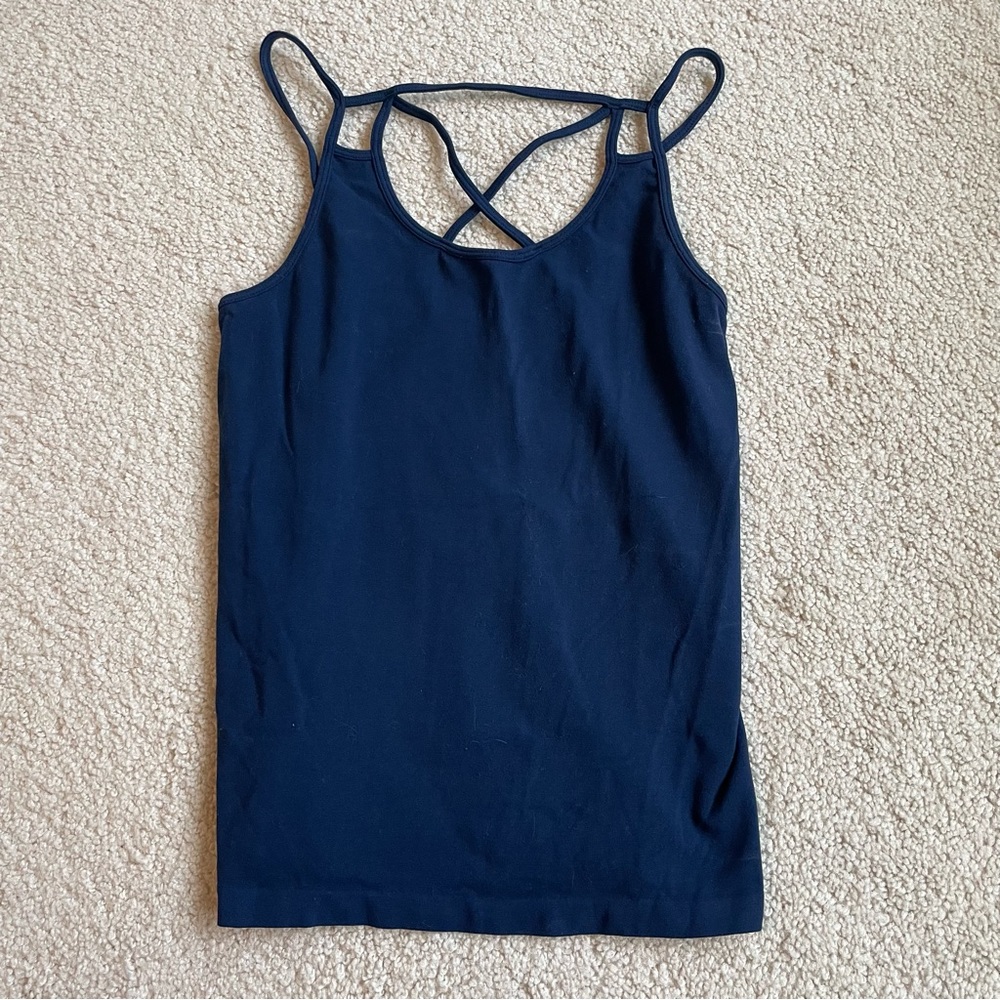 BKE Cross front tank top